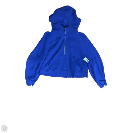 Athletic Jacket By Lululemon In Blue, Size: Xl