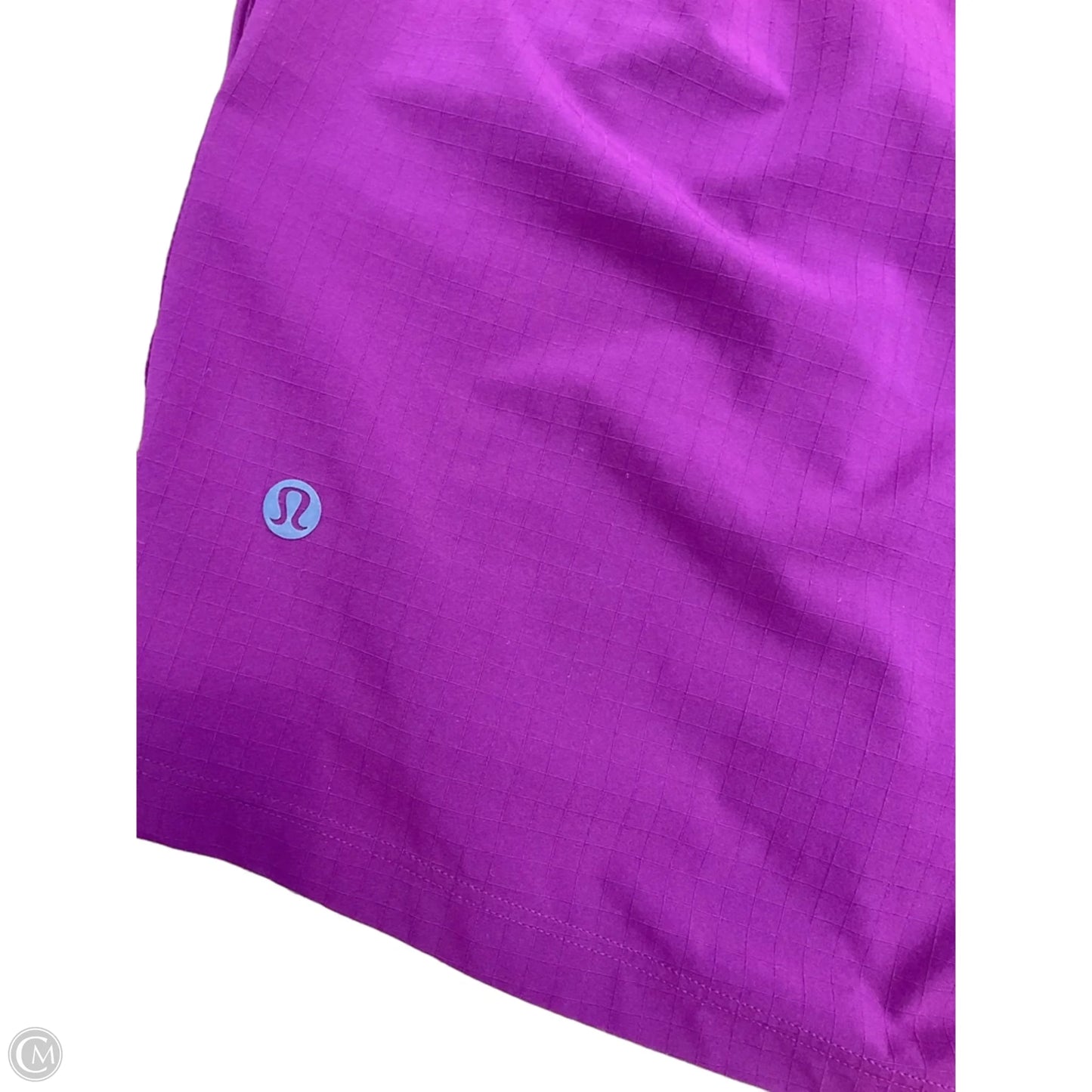 Athletic Shorts By Lululemon In Purple, Size: Sp