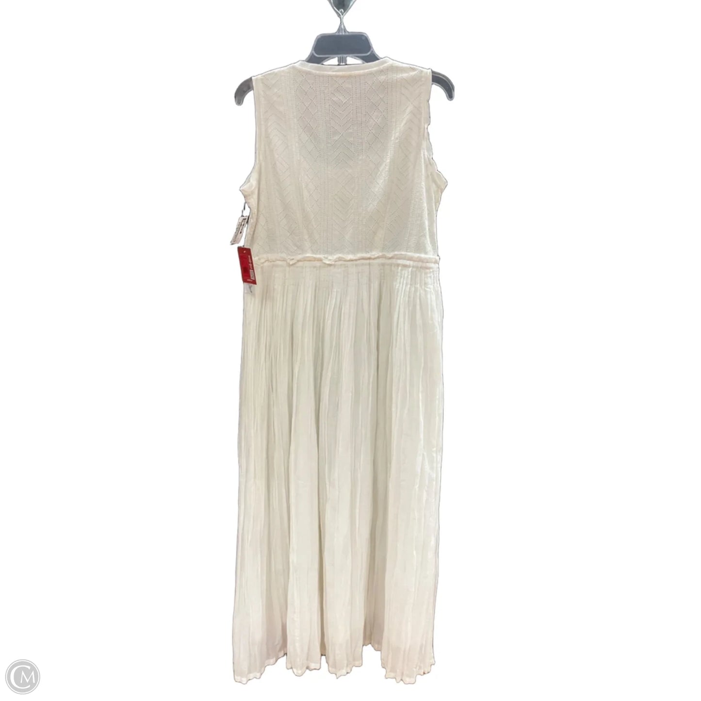 Dress Casual Maxi By Reba In White, Size: M
