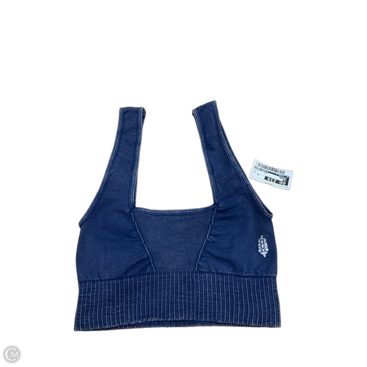 Athletic Bra By Free People In Blue, Size: Xs