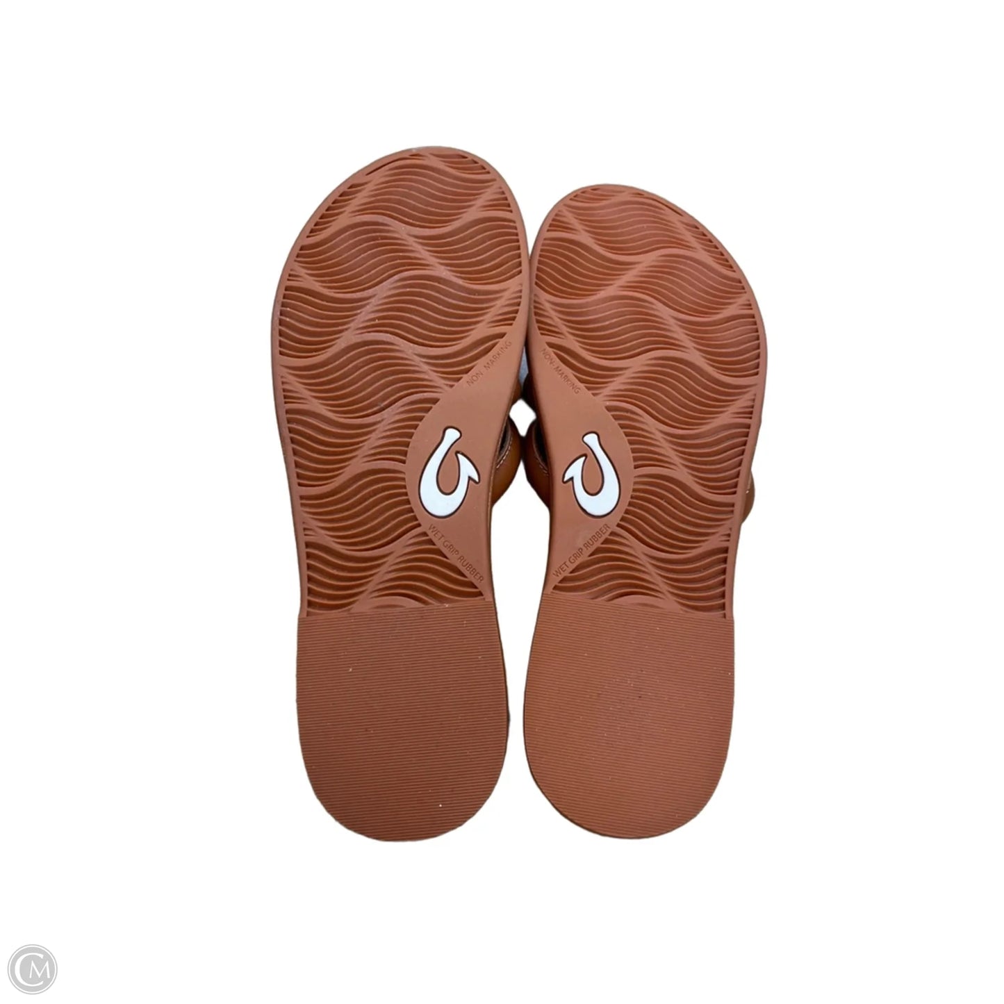Sandals Flats By Olukai In Brown, Size: 8