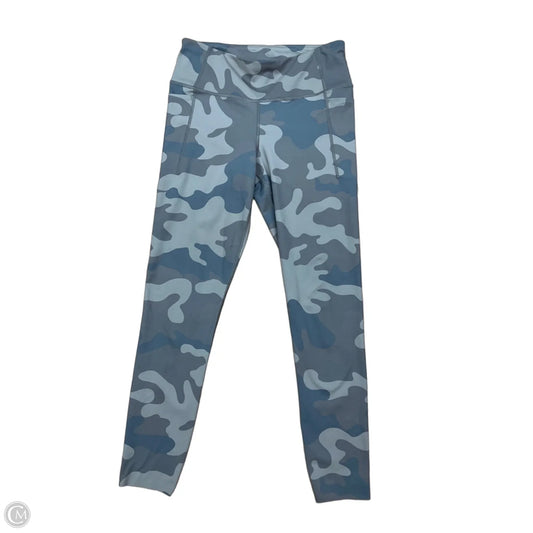 Athletic Leggings By Gapfit In Camouflage Print, Size: M