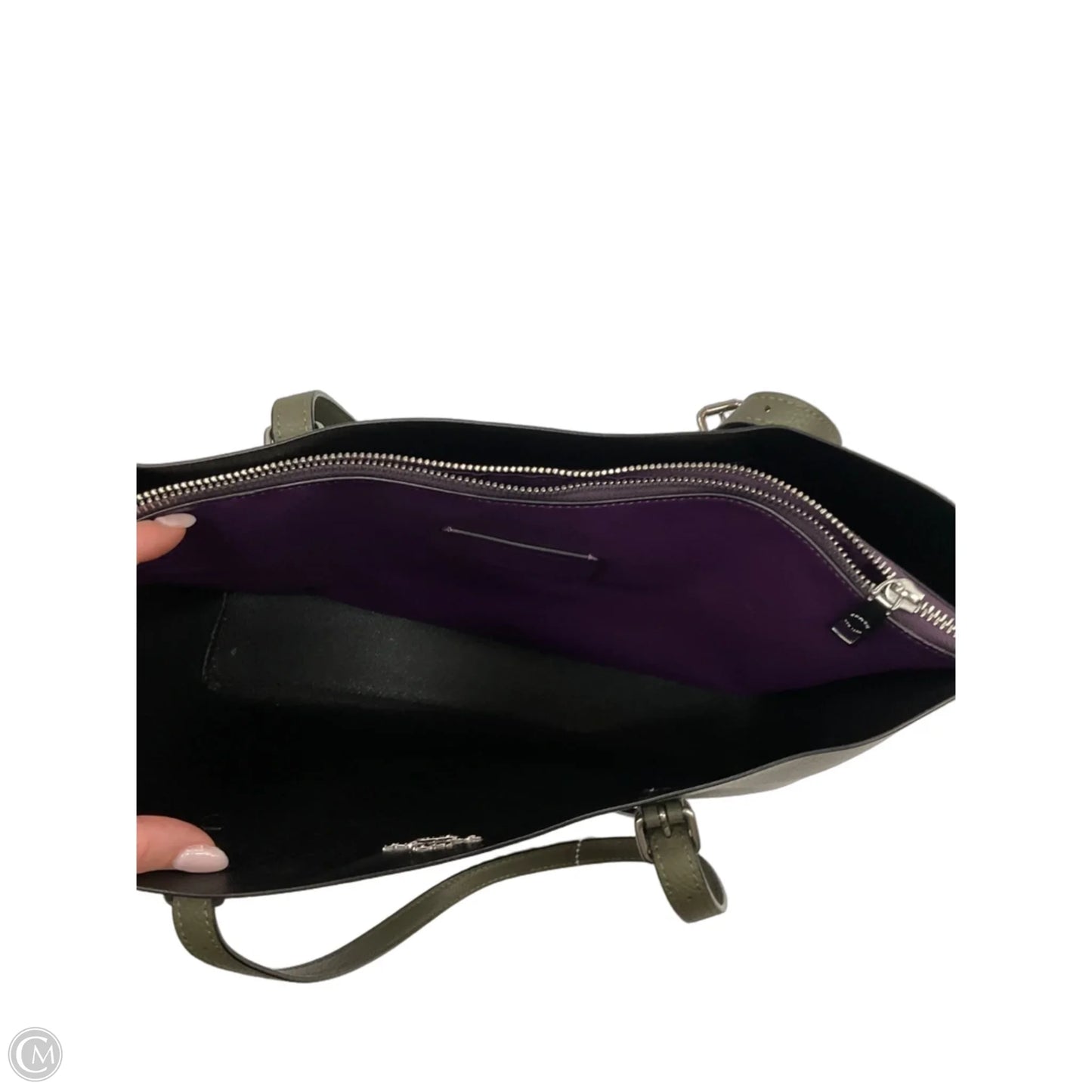 Handbag Designer By Coach, Size: Large