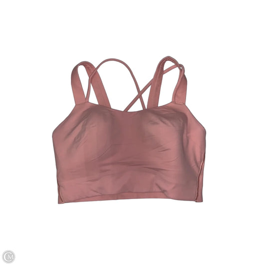 Athletic Tank Top By Lululemon In Pink, Size: 8