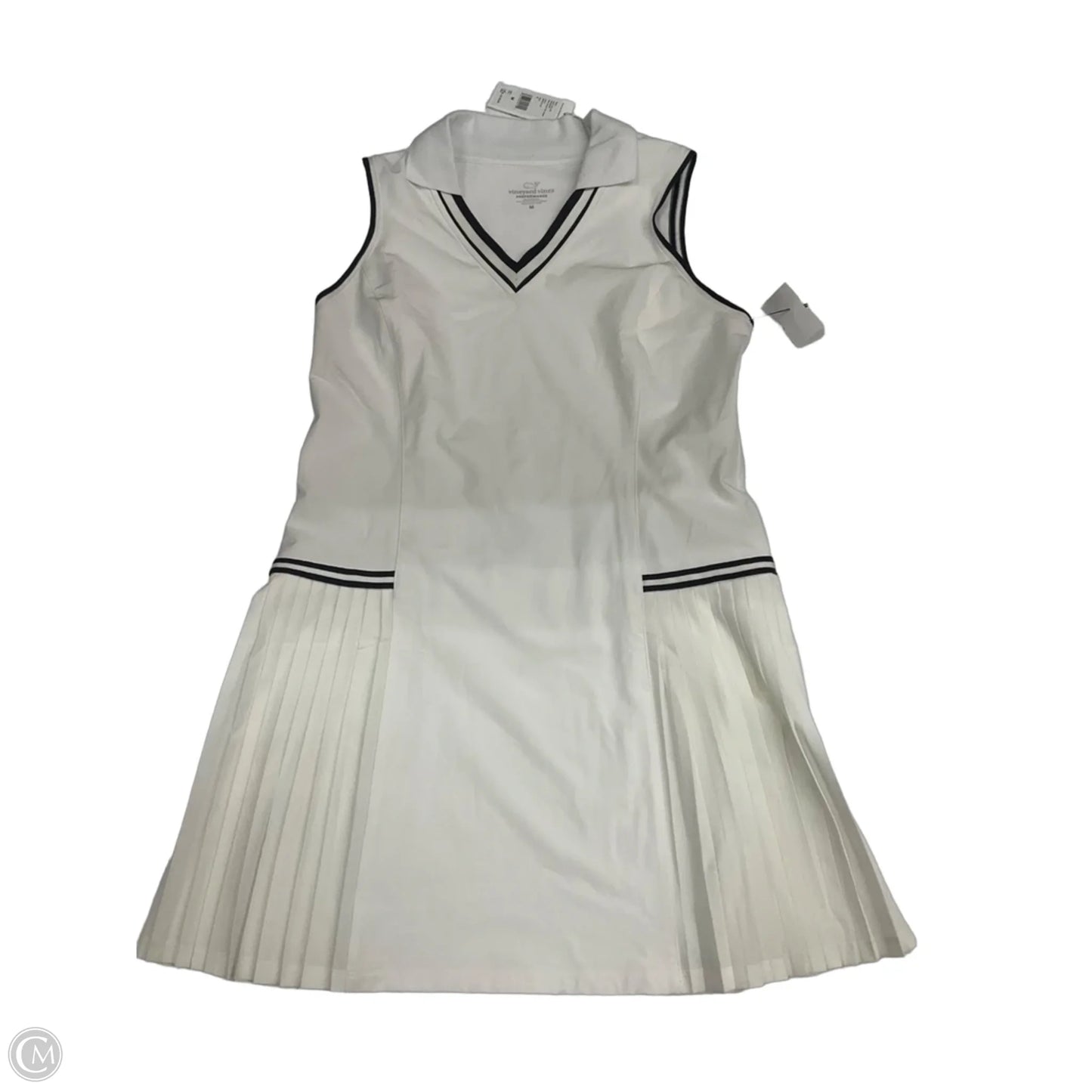 Athletic Dress By Vineyard Vines In White, Size: M