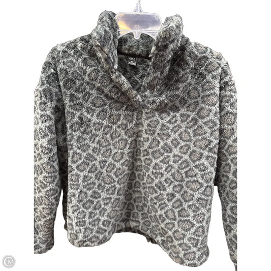 Sweatshirt Collar By Dazy In Animal Print, Size: S