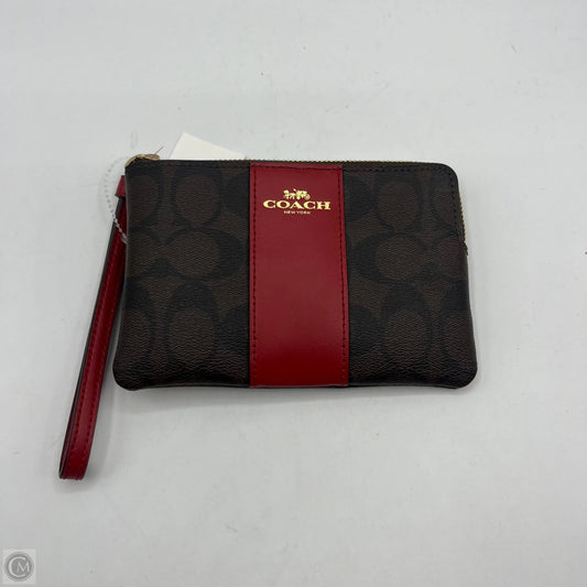 Wristlet Designer By Coach, Size: Small