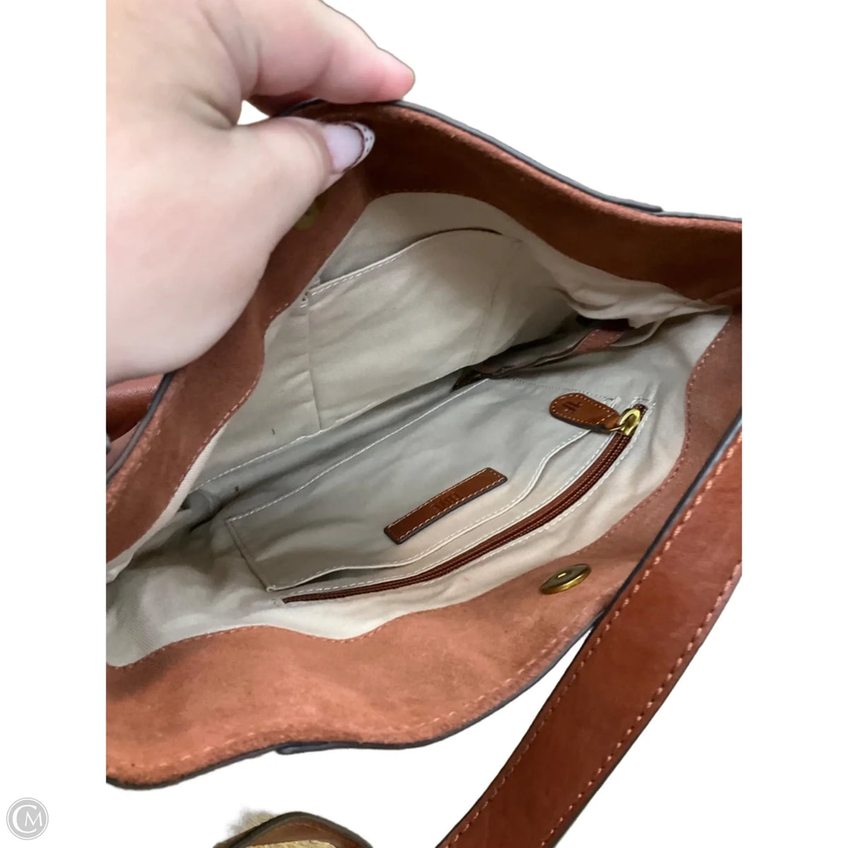 Handbag Designer By Frye, Size: Medium