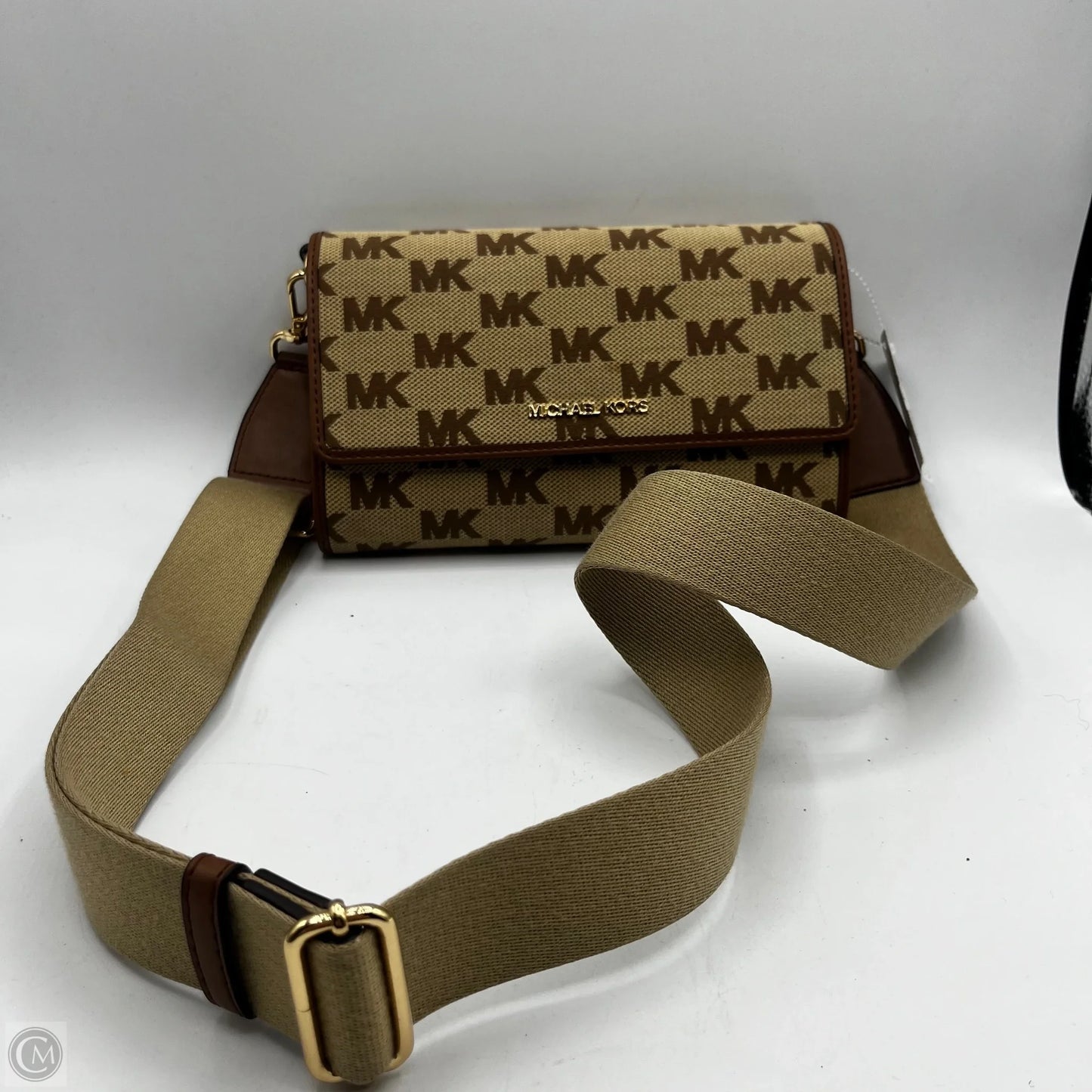 Crossbody Designer By Michael Kors, Size: Medium