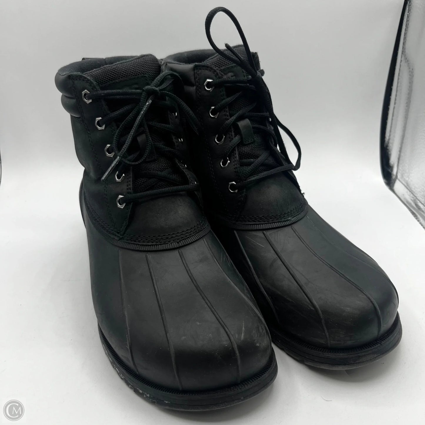 Boots Designer By Ugg In Black, Size: 8.5