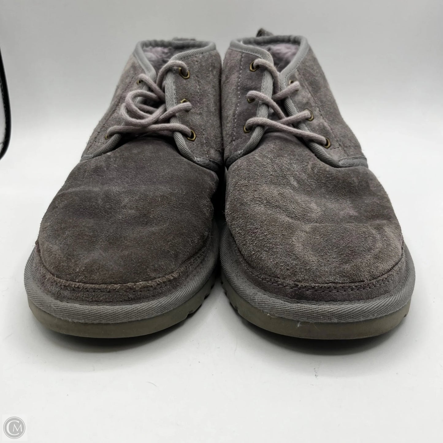 Boots Designer By Ugg In Grey, Size: 9