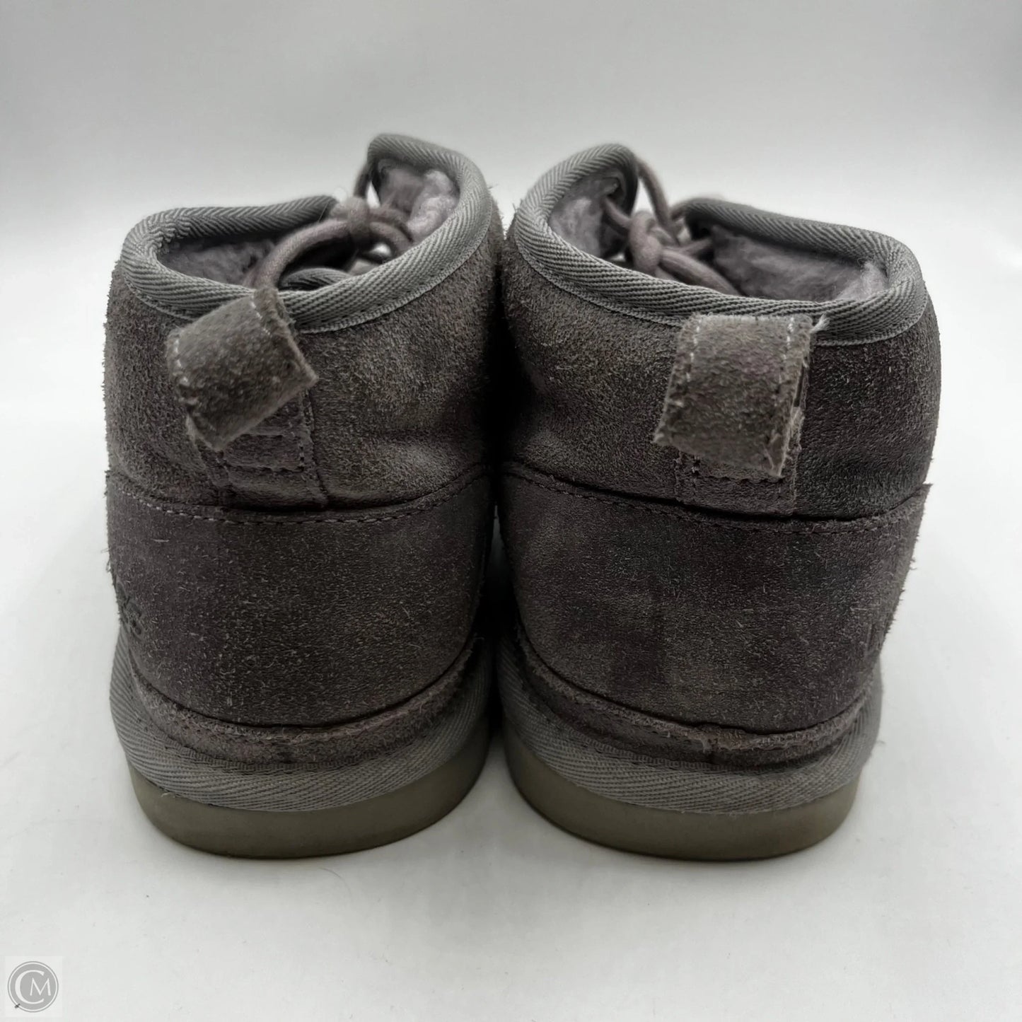 Boots Designer By Ugg In Grey, Size: 9