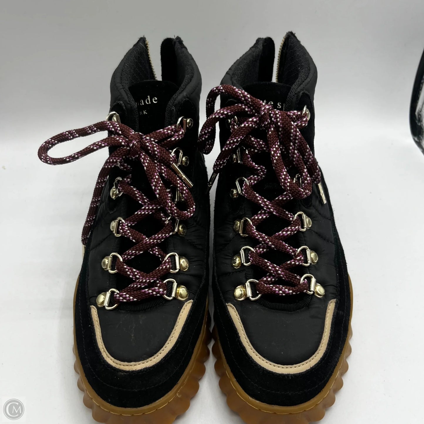 Boots Designer By Kate Spade In Black, Size: 7