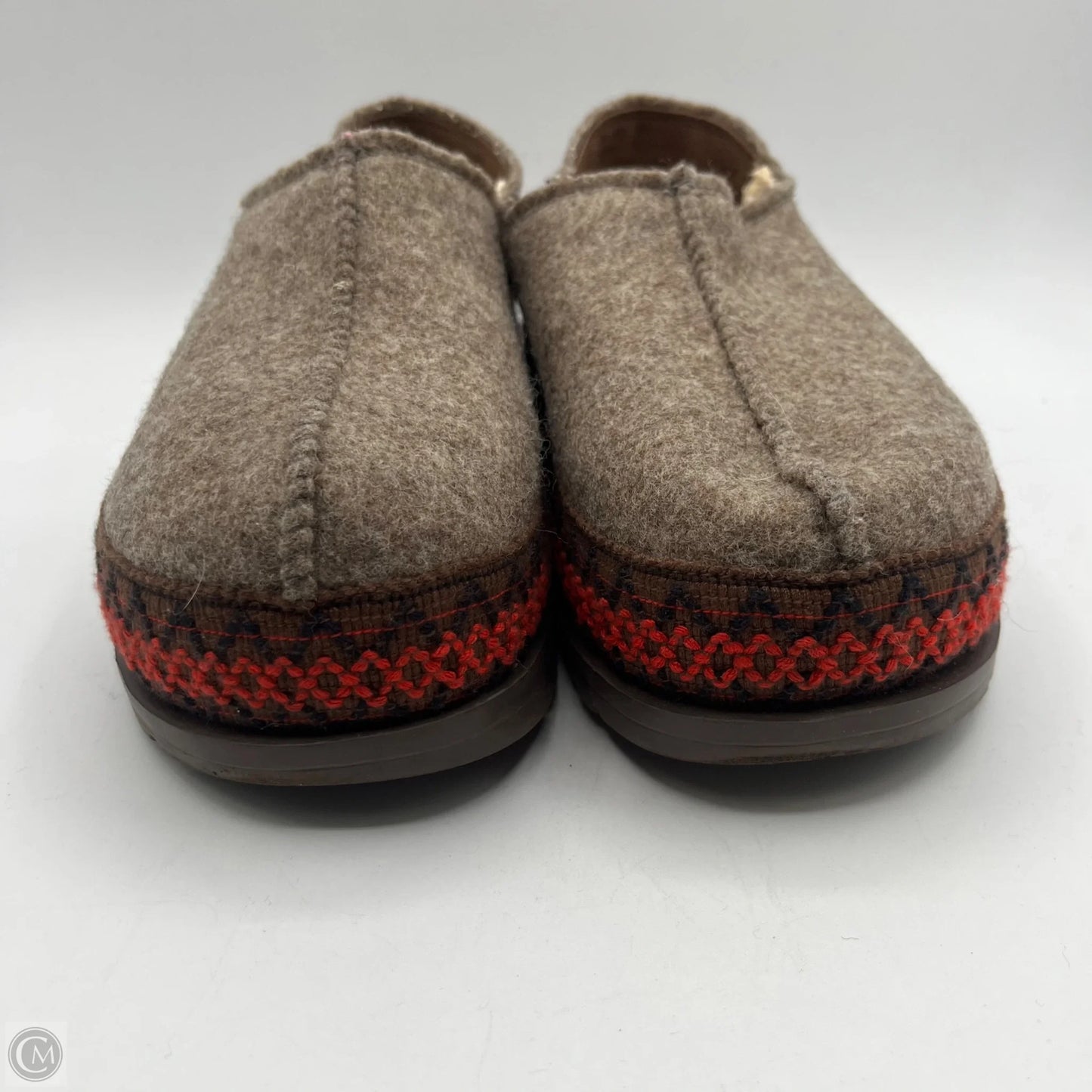 Slippers Designer By Ugg In White, Size: 5