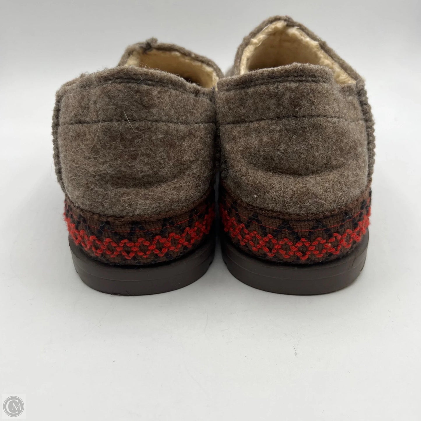 Slippers Designer By Ugg In White, Size: 5