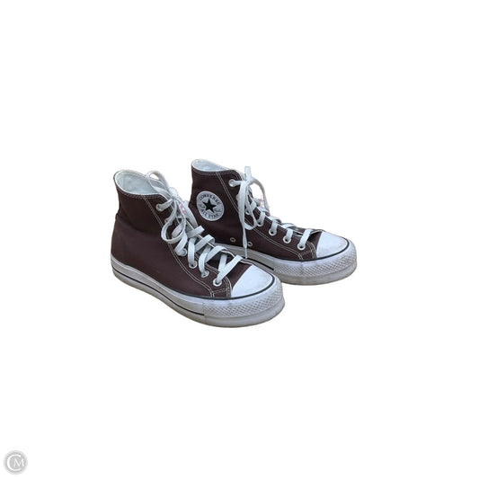 Shoes Sneakers By Converse In Brown, Size: 7