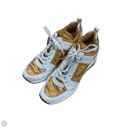 Shoes Designer By Michael Kors In Yellow, Size: 8