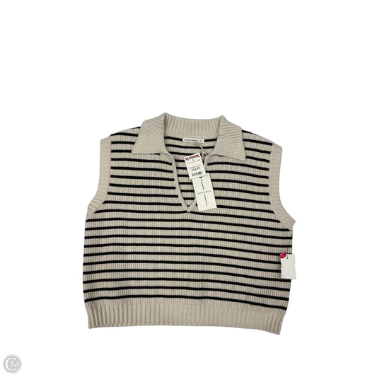 Sweater By Moon And Madison In Striped Pattern, Size: L