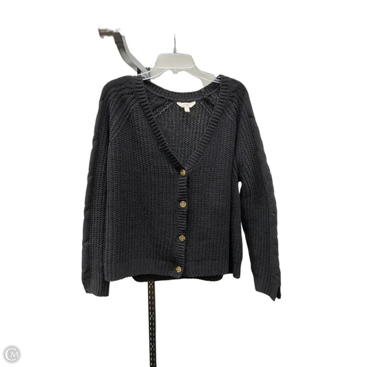 Cardigan By Terra & Sky In Black, Size: 1x