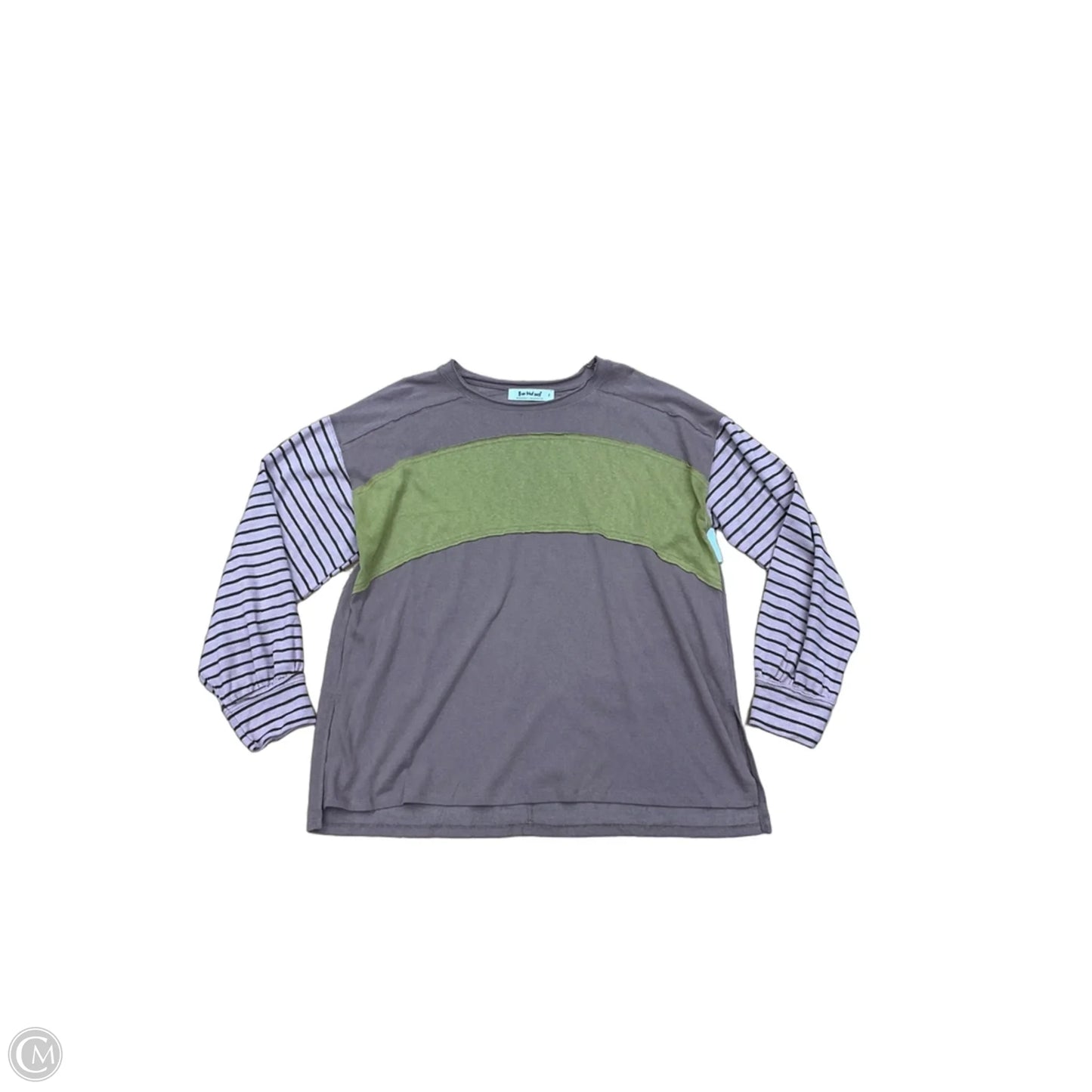 Top Long Sleeve By Three Bird Nest In Purple, Size: L