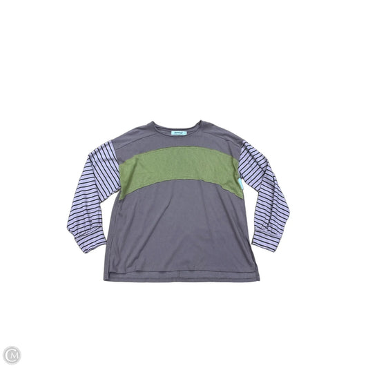 Top Long Sleeve By Three Bird Nest In Purple, Size: L