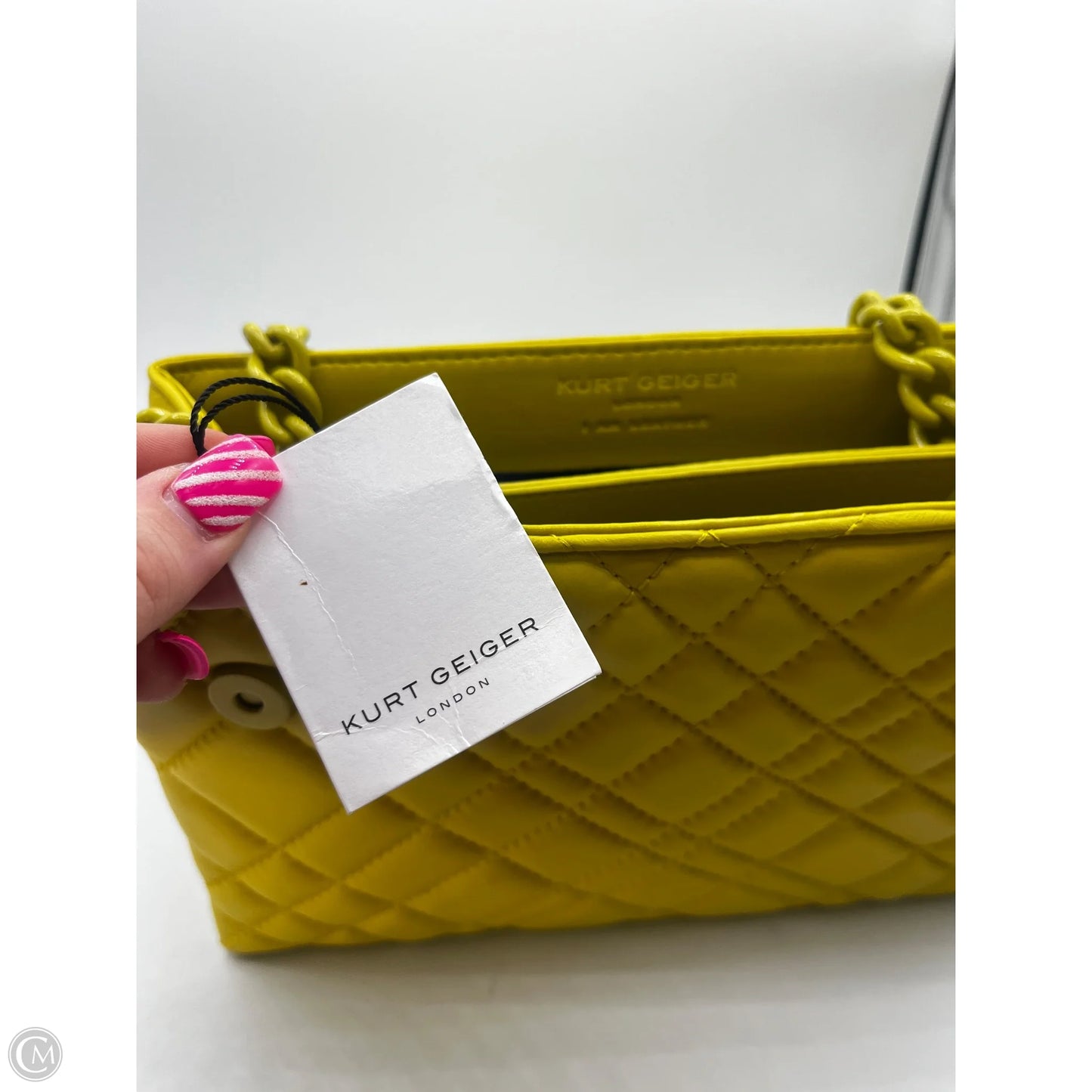 Handbag Designer By Kurt Geiger, Size: Medium