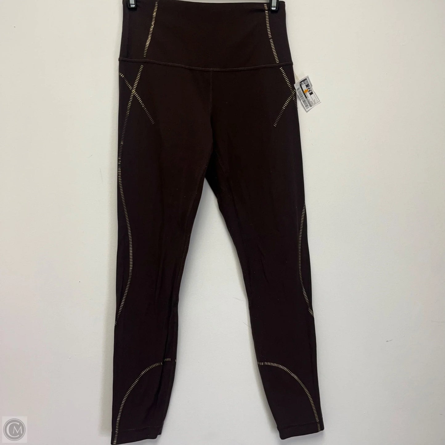Athletic Leggings By Lululemon In Brown, Size: L
