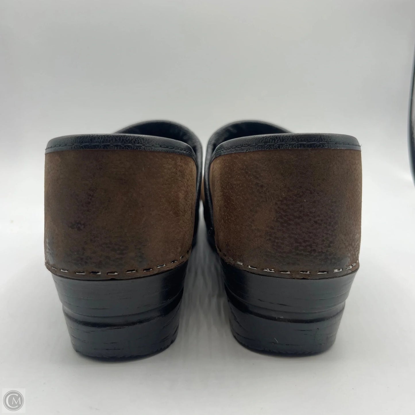 Shoes Heels Wedge By Sanita In Brown, Size: 10.5