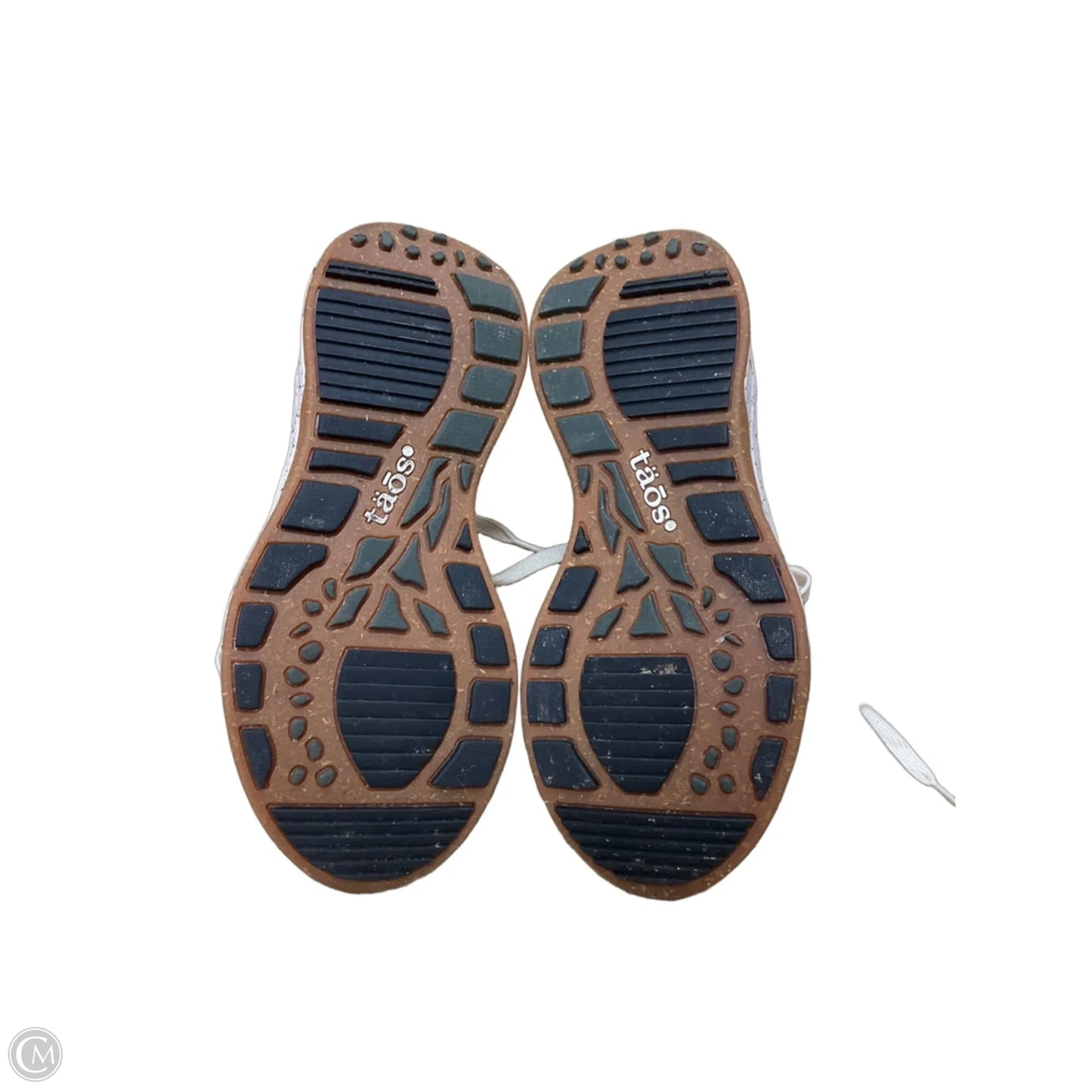 Shoes Sneakers By Taos In Green & Tan, Size: 7.5