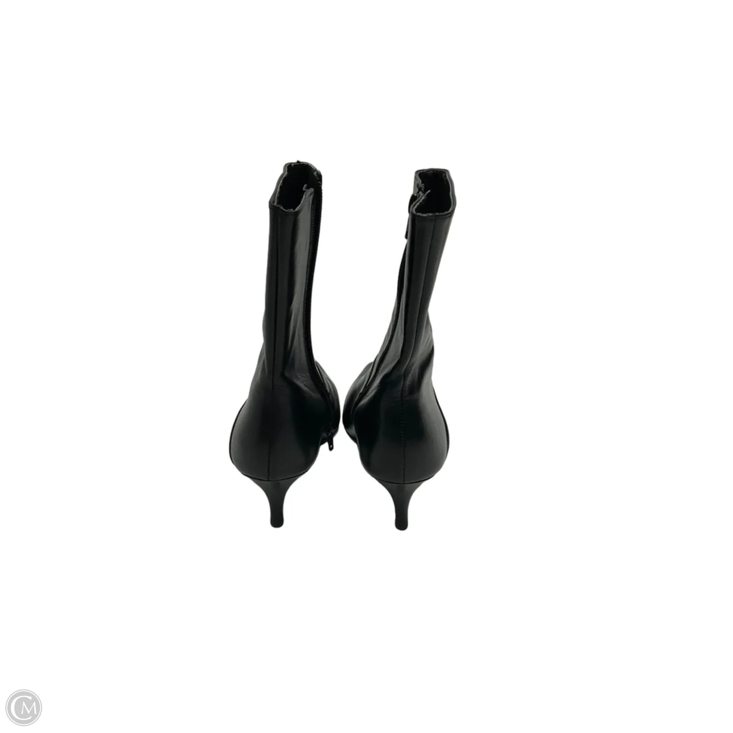 Boots Mid-calf Heels By Antonio Melani In Black, Size: 9.5