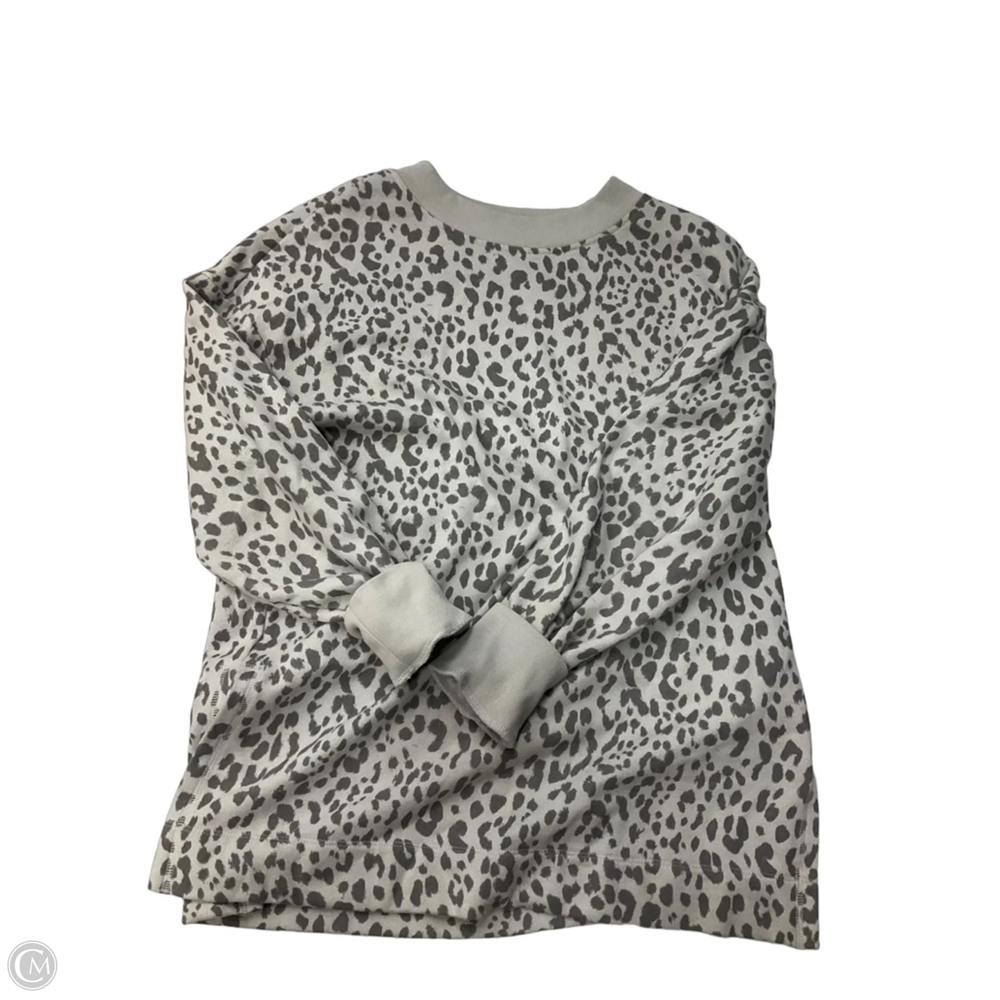 Sweatshirt Crewneck By Gap In Animal Print, Size: S