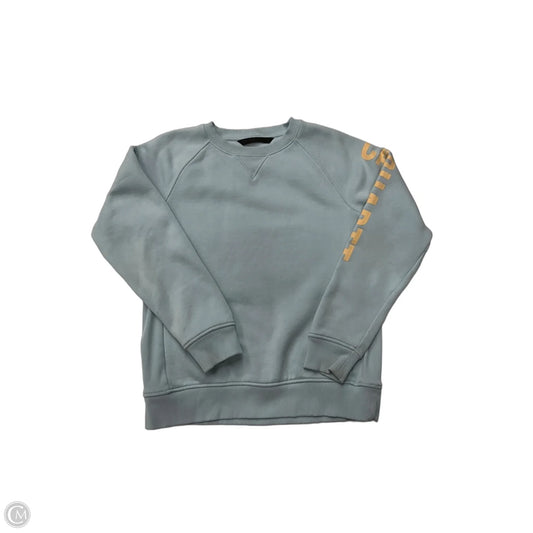 Sweatshirt Crewneck By Carhartt In Blue, Size: S