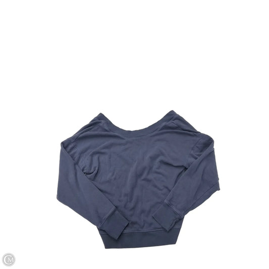 Sweatshirt Crewneck By Offline In Blue, Size: S
