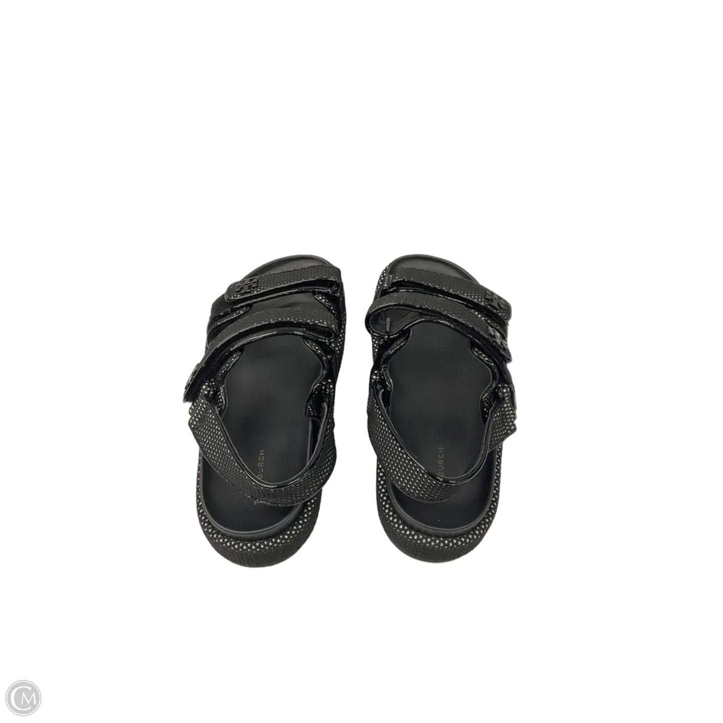 Sandals Designer By Tory Burch In Black, Size: 9.5
