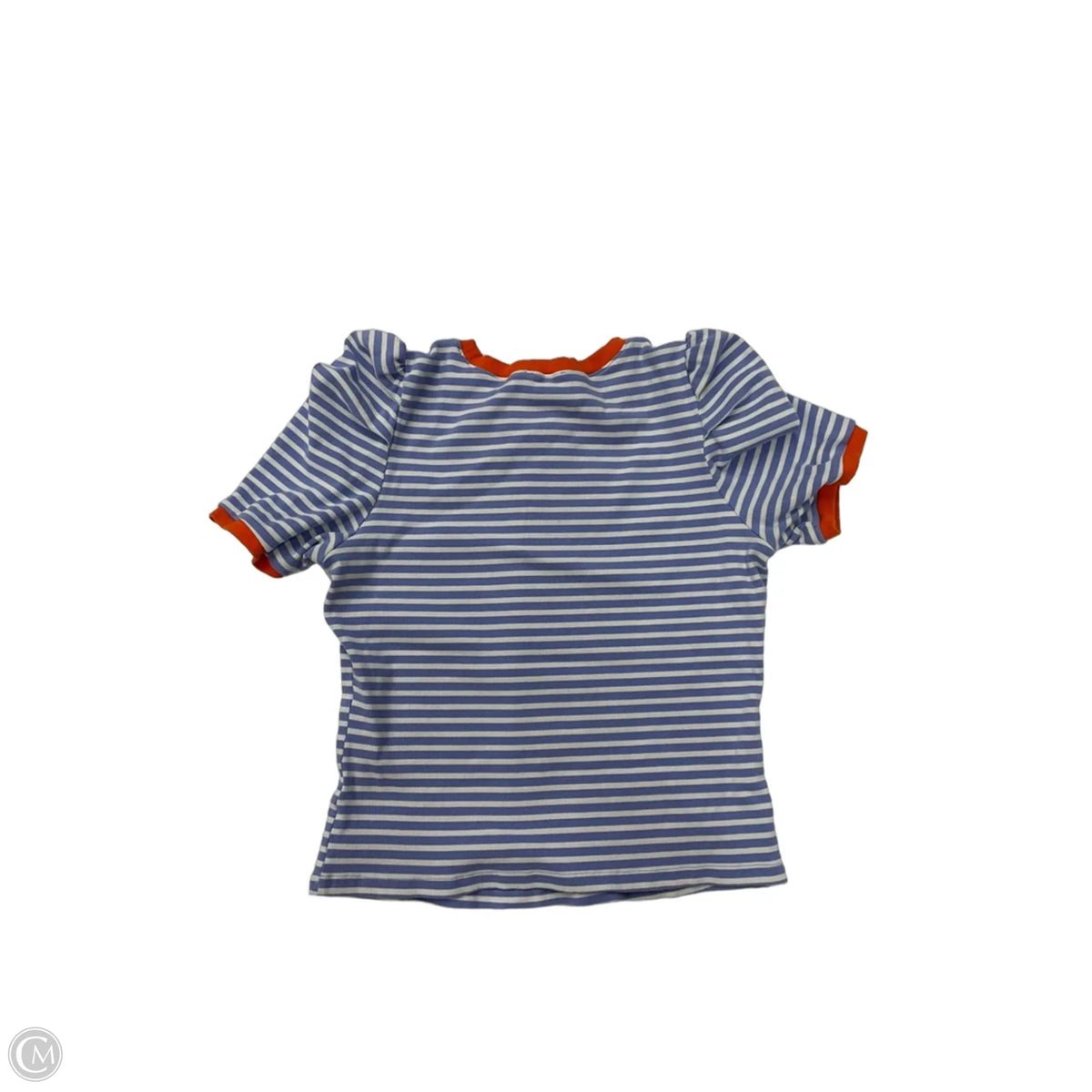 Top Short Sleeve Basic By Maeve In Striped Pattern, Size: Xl