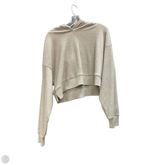 Sweatshirt Hoodie By Alo In Brown, Size: M