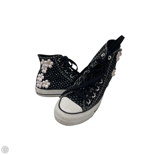 Shoes Sneakers By Converse In Polkadot Pattern, Size: 6.5