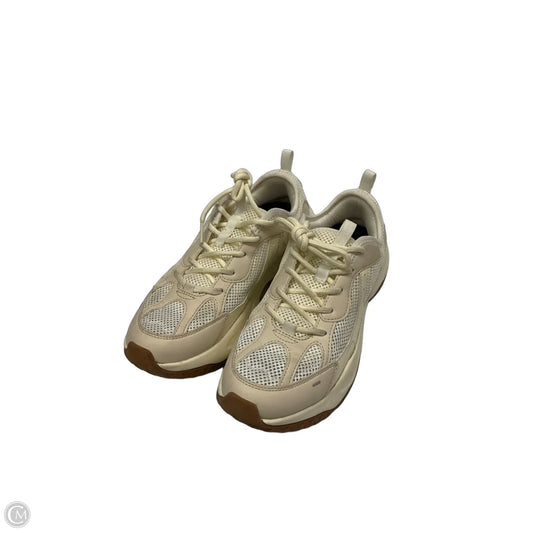 Shoes Athletic By Clothes Mentor In Cream, Size: 8.5
