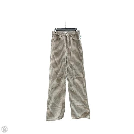 Pants Wide Leg By Reformation In Striped Pattern, Size: 6