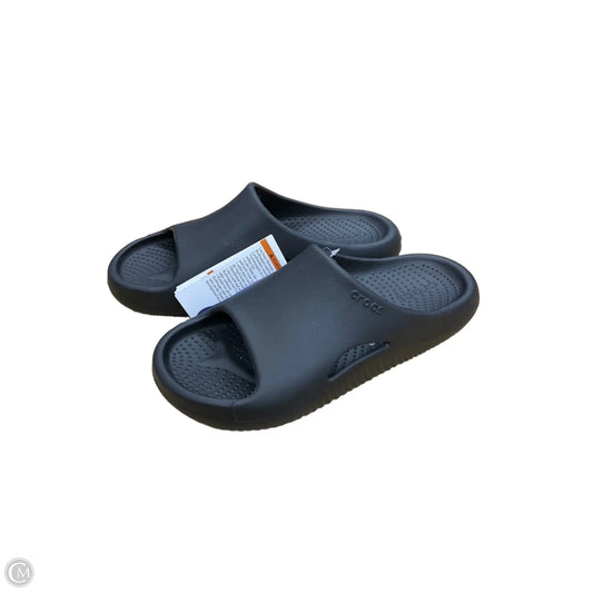 Sandals Sport By Crocs In Black, Size: 7