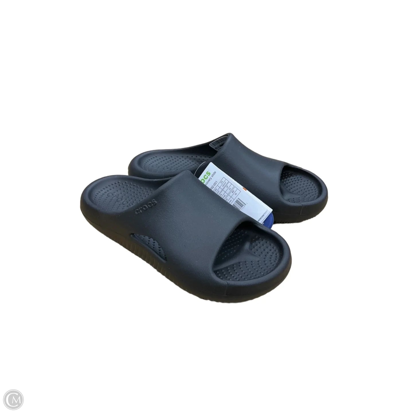 Sandals Sport By Crocs In Black, Size: 7