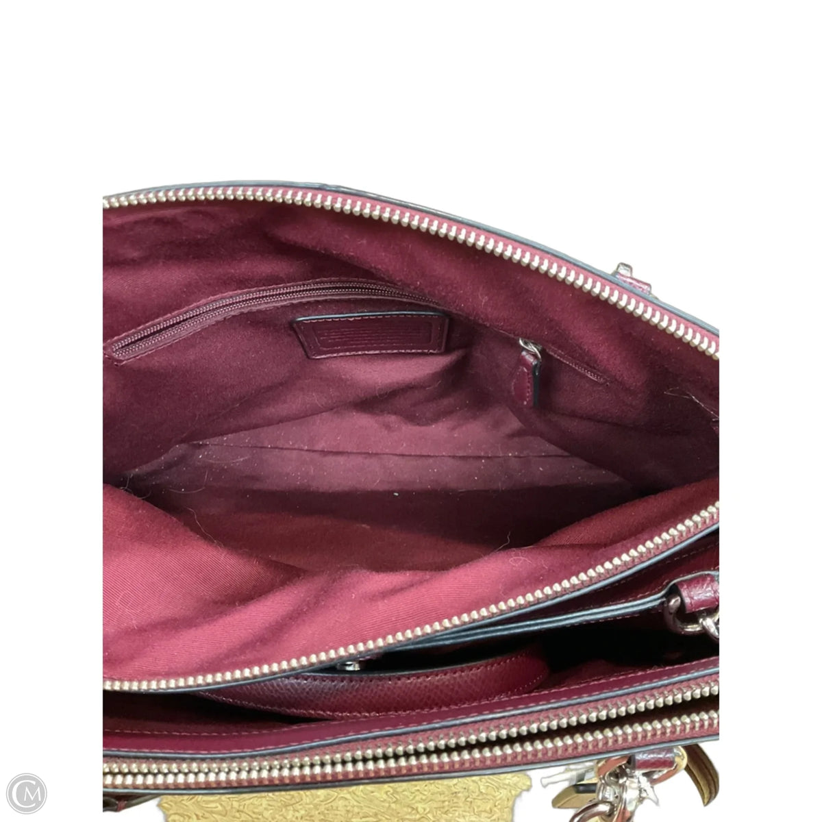 Handbag Designer By Coach, Size: Large