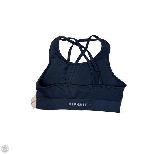 Athletic Bra By Alphalete In Blue, Size: S