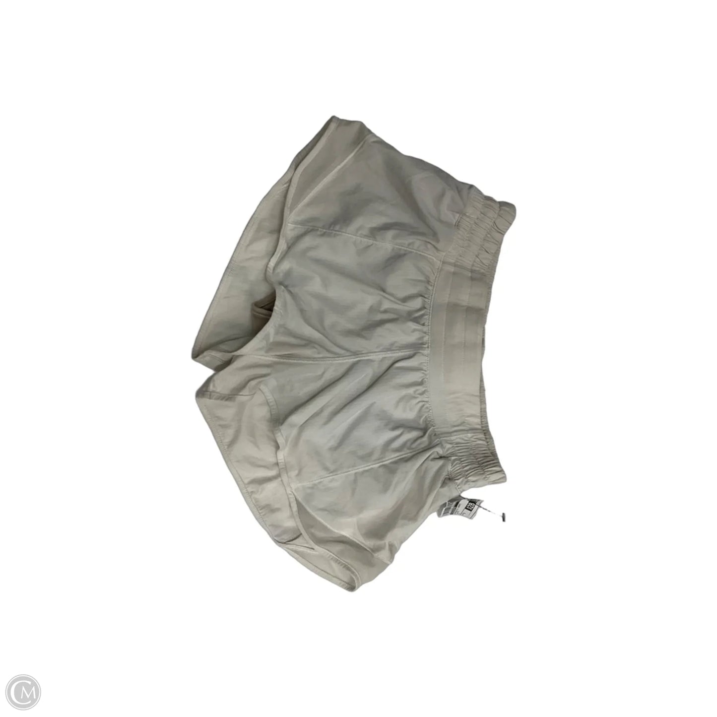 Athletic Shorts By Lululemon In White, Size: 6