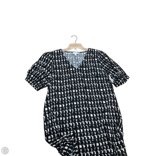 Dress Casual Short By Evereve In Black & Tan, Size: M