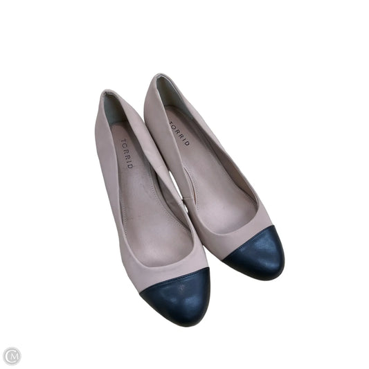 Shoes Heels Block By Torrid In Tan, Size: 9.5