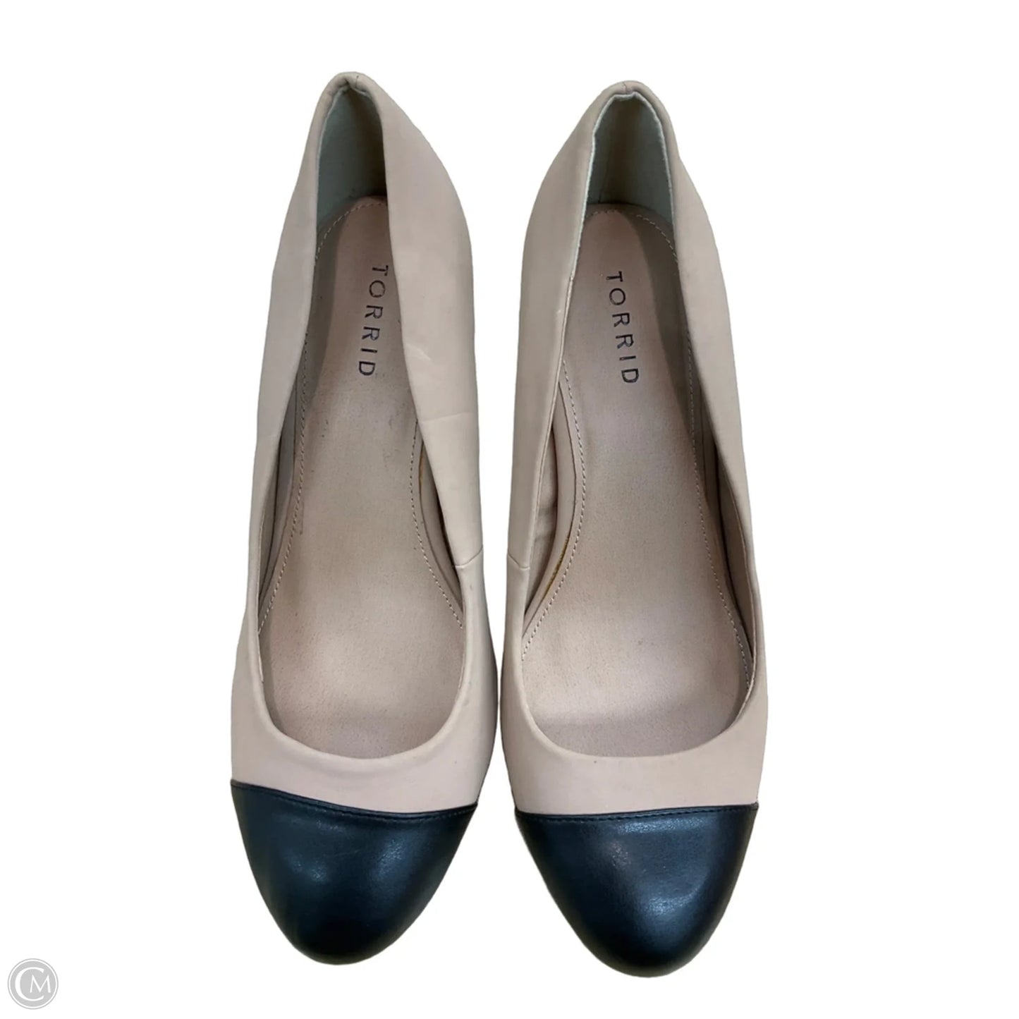 Shoes Heels Block By Torrid In Tan, Size: 9.5