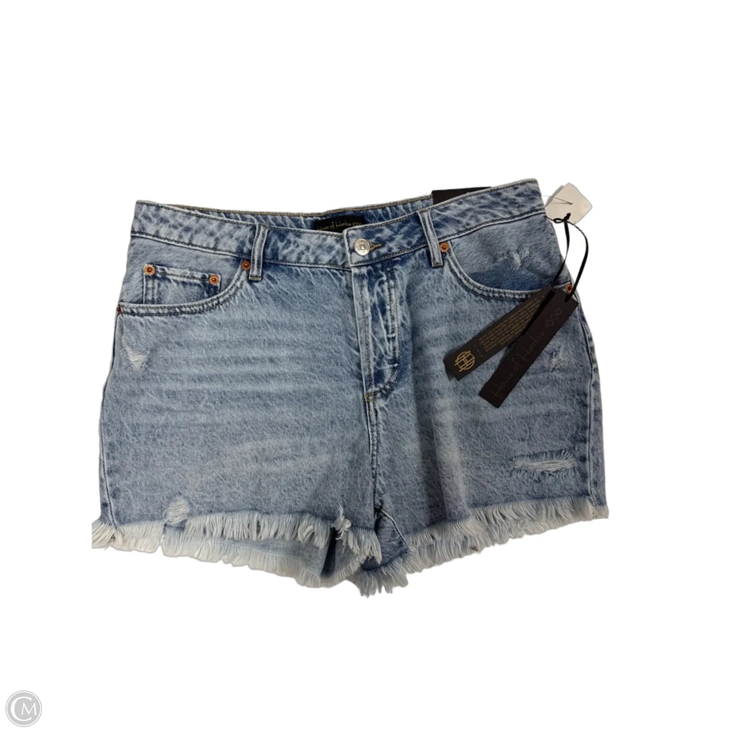 Shorts By House Of Harlow In Blue Denim, Size: 6