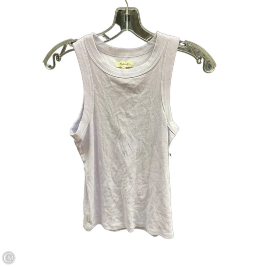 Top Sleeveless By Madewell In Purple, Size: S