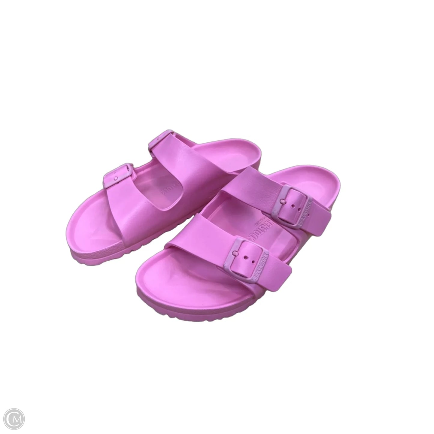 Sandals Flats By Birkenstock In Pink, Size: 9.5